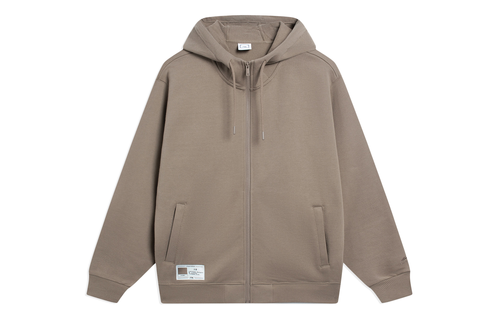 Li-Ning Solid Hoodie Deer Brown - Sports Lifestyle & Trend Series AWDT071-7