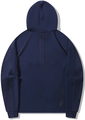 Li-Ning Solid Pullover Hoodie Ink Blue Color AWDT709-4 Lookbook Li-Ning Solid Pullover Hoodie Ink Blue Color AWDT709-4