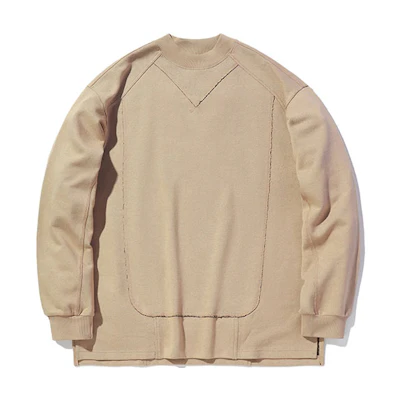 Li-Ning Solid Ribbed Pullover Hoodie Incense Apricot AWDQ357-1