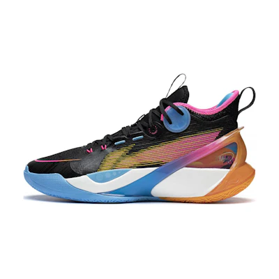 Li-Ning Sonic 10 Ultra Mid 'Black Blue Multi'