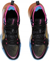 李寧 音速10 ultra 耐磨透氣 中筒 籃球鞋 男款 黑藍棕 Shop 李寧 音速10 ultra 耐磨透氣 中筒 籃球鞋 男款 黑藍棕