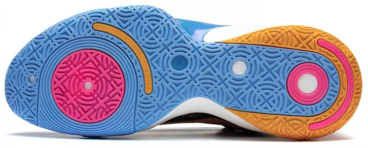 Li-Ning Sonic 10 Ultra Mid 'Hitam Biru Multi' ABAS145-5 Sizing Li-Ning Sonic 10 Ultra Mid 'Hitam Biru Multi' ABAS145-5