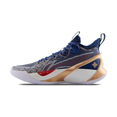 Li-Ning Sonic 10 Ultra Mid 'Blue Gold'