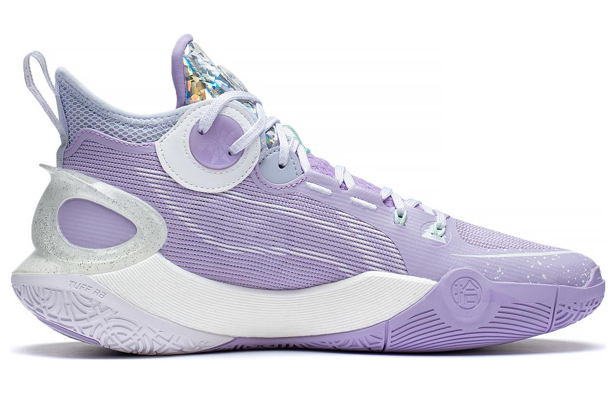 Order ライトパープルホワイトのリーニンソニック10ウルトラミッドABAS145-6 ABAS145-6