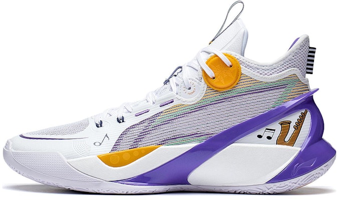 Li-Ning Sonic 10 Ultra Mid 'White Purple Yellow' ABAS145-4 Buy Li-Ning Sonic 10 Ultra Mid 'White Purple Yellow' ABAS145-4
