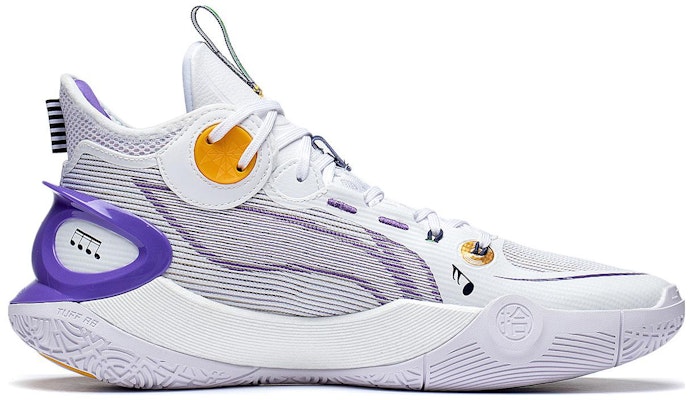 Li-Ning Sonic 10 Ultra Mid 'White Purple Yellow' ABAS145-4 Order Li-Ning Sonic 10 Ultra Mid 'White Purple Yellow' ABAS145-4