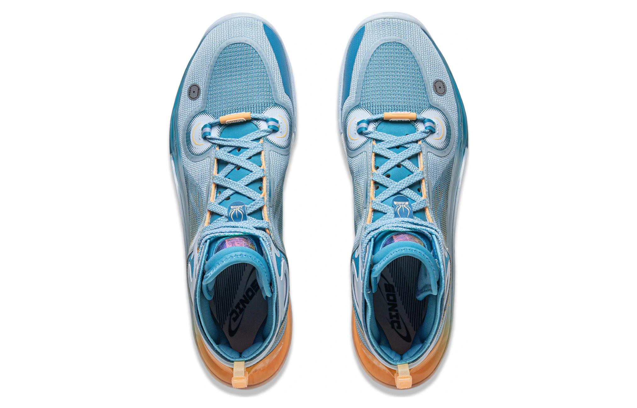 Shop Li-Ning Sonic 11 Ultra 'Azul Teal Amarillo' ABAT019-7