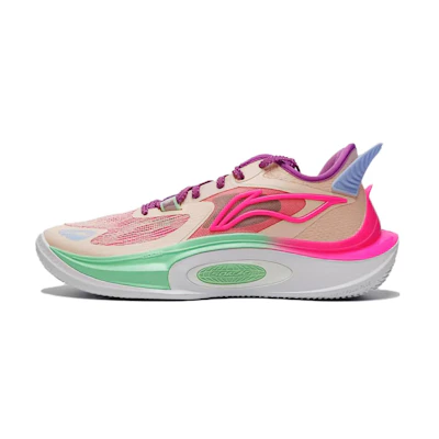 Li-Ning Sonic 11 V2 'Beige Neon Pink Mint'