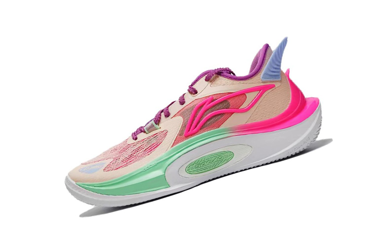 Lookbook 리닝 소닉 11 V2 '베이지 네온 핑크 민트' ABAT045-5