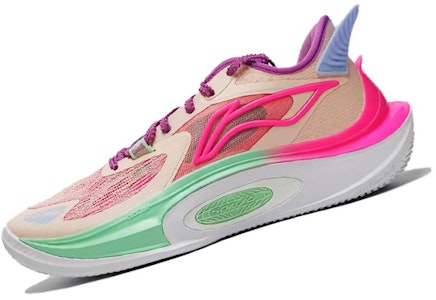 李宁 Sonic 11 V2 '米色 霓虹粉 薄荷绿色' ABAT045-5 Lookbook 李宁 Sonic 11 V2 '米色 霓虹粉 薄荷绿色' ABAT045-5