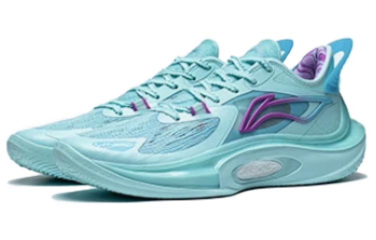 Lookbook 리닝 소닉 11 V2 '아일랜드 블루' (Li-Ning Sonic 11 V2 'Island Blue') ABAT045-3