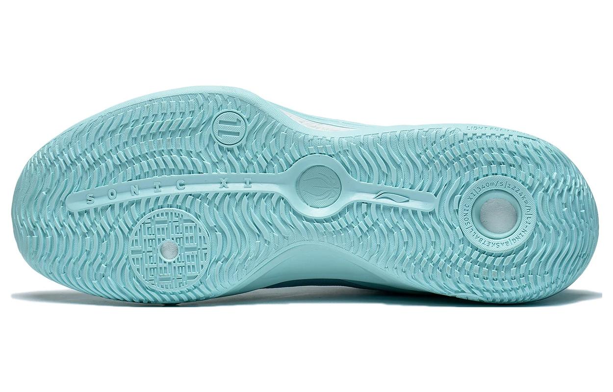 Shop 리닝 소닉 11 V2 '아일랜드 블루' (Li-Ning Sonic 11 V2 'Island Blue') ABAT045-3