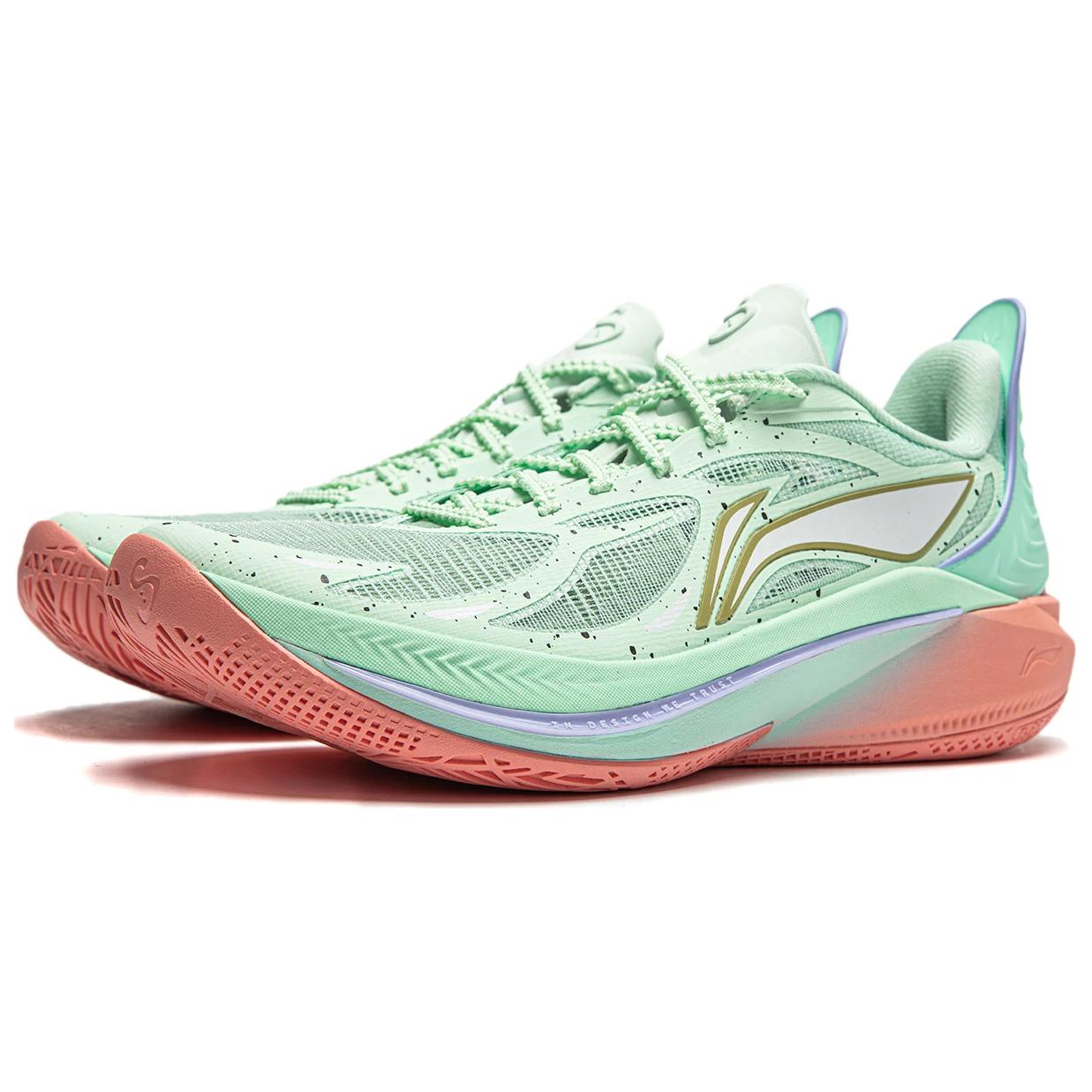 Lookbook Li-Ning Sonic 12 'Hijau Oren' ABAU019-5