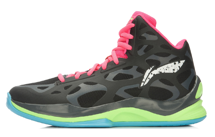 Li-Ning Sonic 3 'Black Pink Green' ABAL031-4