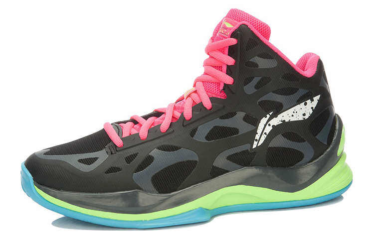 Order Li-Ning Sonic 3 ''Schwarz Rosa Grün'' ABAL031-4