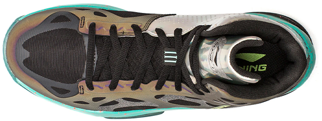 Li-Ning Sonic 3 BB Lite High ''Schwarz Blau'' ABAL095-1 Lookbook Li-Ning Sonic 3 BB Lite High ''Schwarz Blau'' ABAL095-1