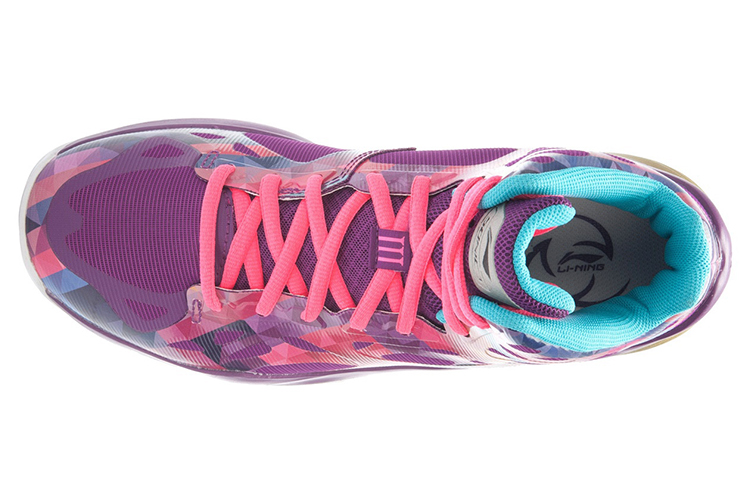 Lookbook Li-Ning Sonic 3 BB Lite High ''Lila Pink'' ABPK021-4