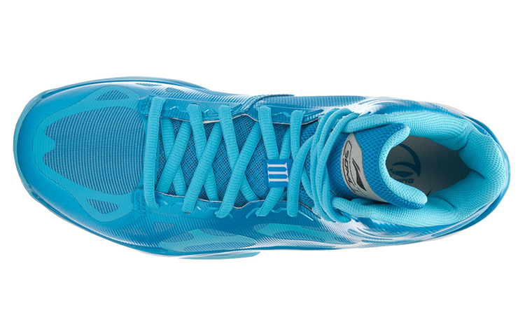 Lookbook Li-Ning Sonic 3 High ''Blau Weiß'' ABAL031-5