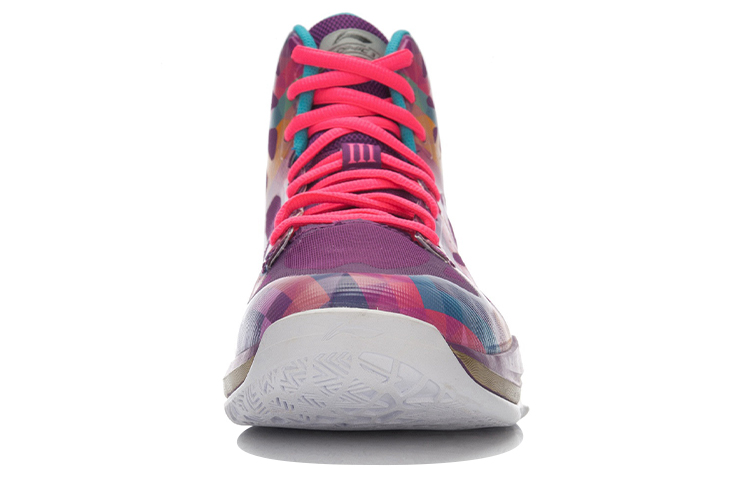 Shop Li-Ning Sonic 3 High ''Lila Gold Rosa'' ABAL031-6