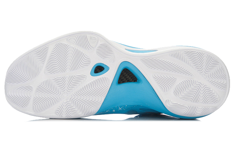 Shop Li-Ning Sonic 4 ''Blau Orange'' ABPL011-5