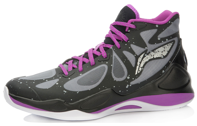 Order 李宁 Sonic 4 '灰黑紫' 运动鞋 ABPL011-6