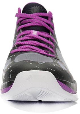 Li-Ning Sonic 4 'Grey Black Purple' ABPL011-6 Shop Li-Ning Sonic 4 'Grey Black Purple' ABPL011-6