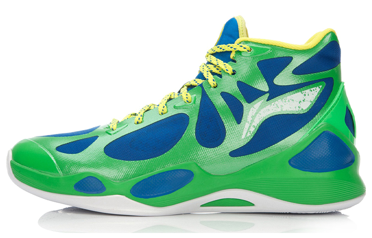 Li-Ning Sonic 4 High 'Green Blue Yellow' ABPL011-3