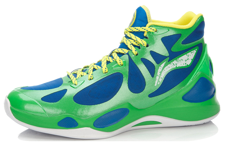 Order Li-Ning Sonic 4 High ''Groen Blauw Geel'' ABPL011-3