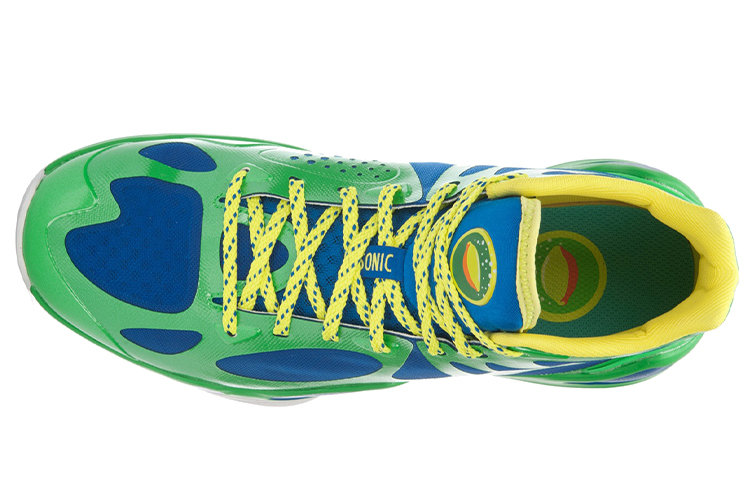 Lookbook Li-Ning Sonic 4 High ''Groen Blauw Geel'' ABPL011-3