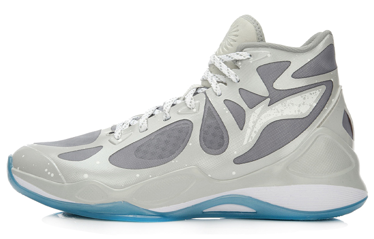 Li-Ning Sonic 4 High 'Grey Blue' ABPL011-7
