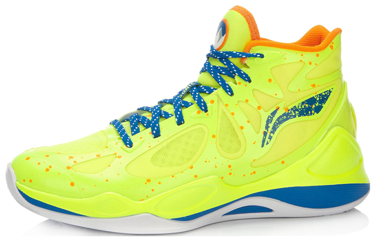 Order Li-Ning Sonic 4 High ''Geel Blauw'' ABPL011-4