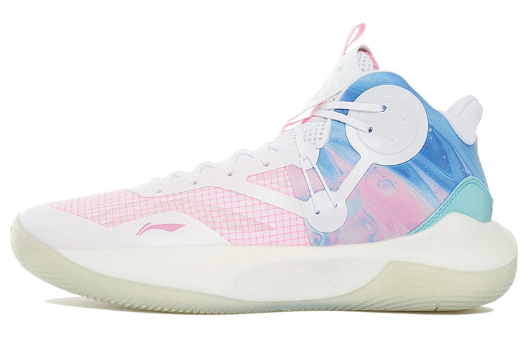 Li-Ning Sonic 4 Team 'White Pink Blue' ABAS107-1(YC)