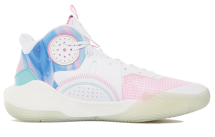 Order Li-Ning Sonic 4 Team ''Weiß Rosa Blau'' ABAS107-1(YC)