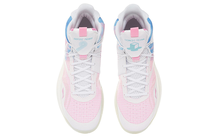 Shop Li-Ning Sonic 4 Team ''Weiß Rosa Blau'' ABAS107-1(YC)