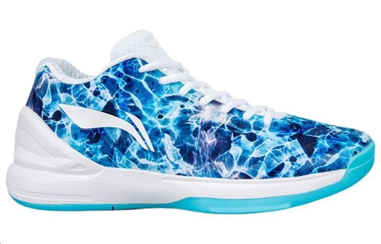 Order Li-Ning Sonic 5 'Biru Putih' ABPL063-2