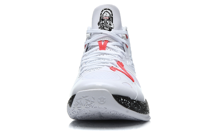 Shop Li-Ning Sonic 5 Mid ''Bad Five Noir Blanc'' ABAM097-1