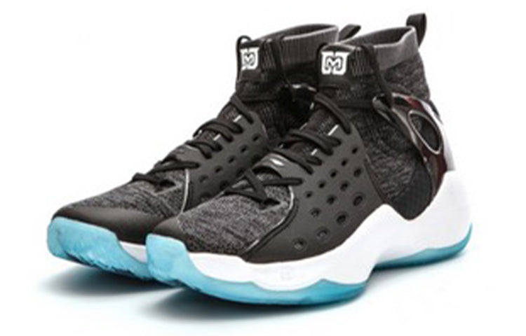 Shop Li-Ning Sonic 6 C.J. McCollum 'Hitam Putih Biru' ABAN107-1