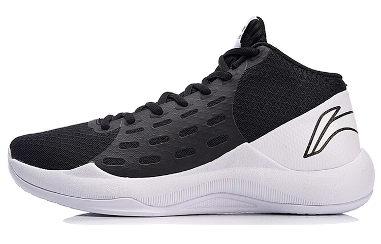 Li-Ning Sonic 6 Mid 'Black White' ABPN009-2