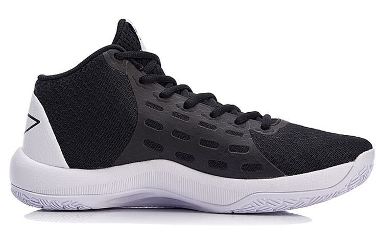 Order 리닝 소닉 6 미드 블랙/화이트 (Li-Ning Sonic 6 Mid 블랙/화이트) ABPN009-2