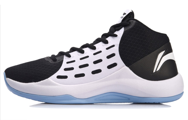 Li-Ning Sonic 6 Mid 'White Black' ABPN009-1