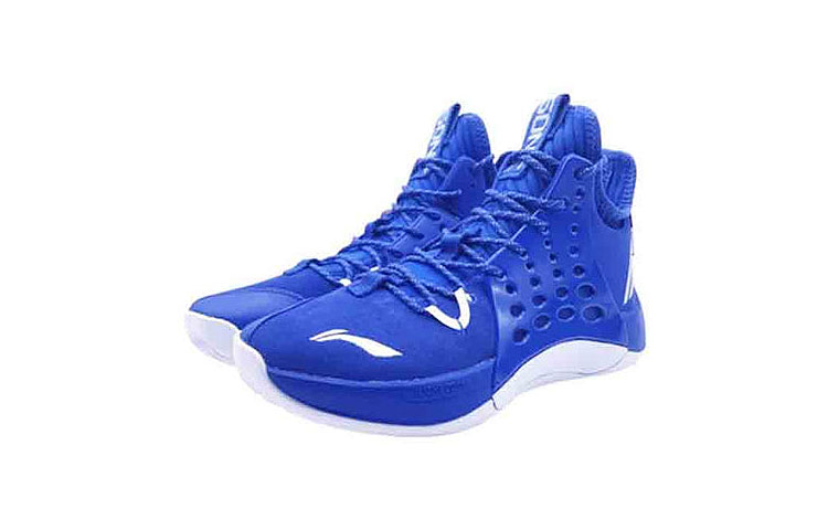 Lookbook LiNing李寧 音速7 防滑耐磨 低幫 籃球鞋 杜克藍