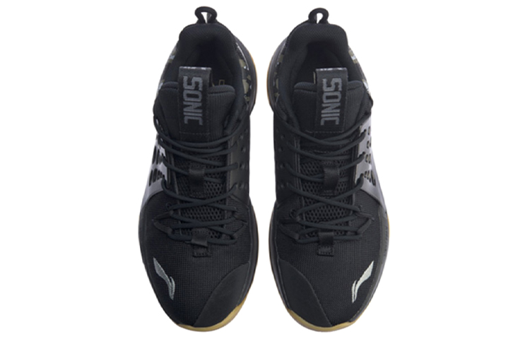 Shop 李寧 ソニック7 ロー CBA "黒褐色" (Rīningu Sonikku 7 Rō CBA "Kokukasshoku") ABAP033-4