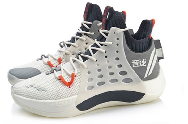 Li-Ning Sonic 7 Mid 'Milk White Grey' ABAP019-2 Lookbook Li-Ning Sonic 7 Mid 'Milk White Grey' ABAP019-2