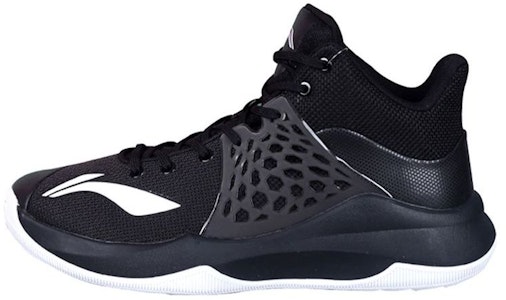 李宁 音速1 減震防滑 中幫 籃球鞋 男款 黑色 團隊款 Buy 李宁 音速1 減震防滑 中幫 籃球鞋 男款 黑色 團隊款