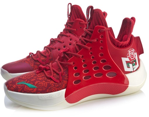 Li-Ning Sonic 7 v2 'Bandar Mawar - Merah' ABAP077-2 Lookbook Li-Ning Sonic 7 v2 'Bandar Mawar - Merah' ABAP077-2