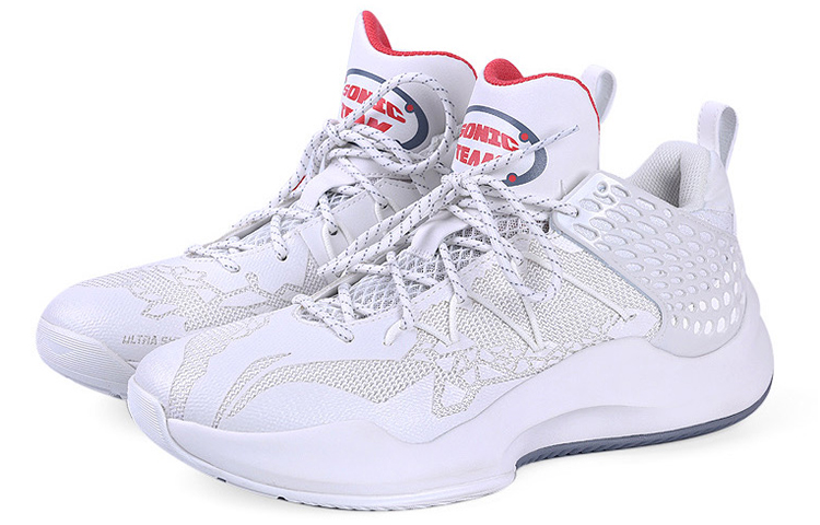 Lookbook Li-Ning Sonic 8 Team Mid 'Putih' ABPQ011-4