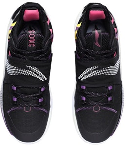 LiNing李寧 音速9 防滑耐磨輕便 中筒 籃球鞋 黑紫 Shop LiNing李寧 音速9 防滑耐磨輕便 中筒 籃球鞋 黑紫