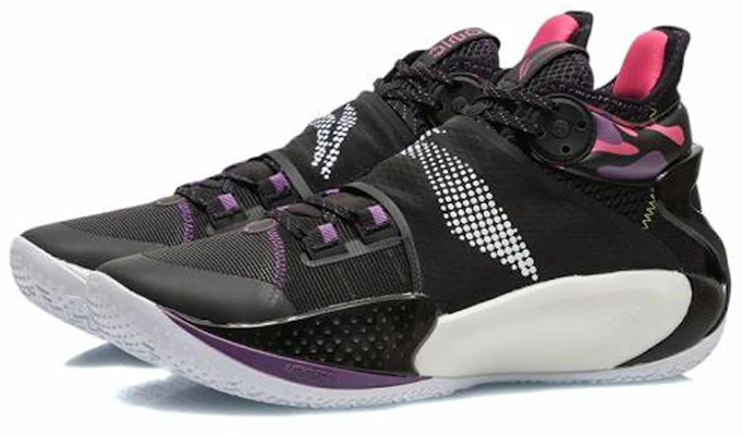 Li-Ning Sonic 9 Mid 'Hitam Sponsor' ABAR011-B Lookbook Li-Ning Sonic 9 Mid 'Hitam Sponsor' ABAR011-B