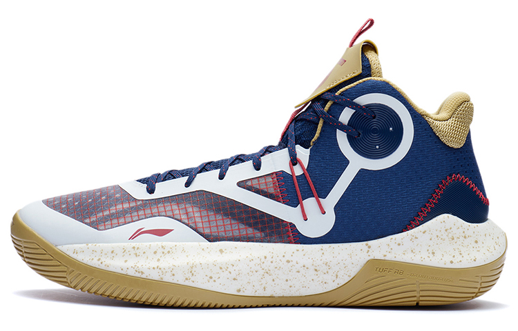 Li-Ning Sonic 9 Team Mid 'Blue Brown' ABPR017-10