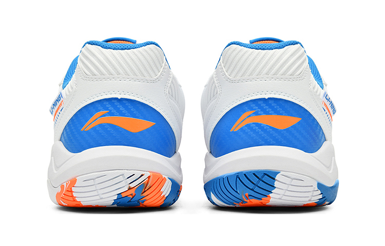 Shop 李寧ソニックブーム 白青橙 (Rīningu Sonikkubūmu Shiro Ao Daidai) AYTT021-1